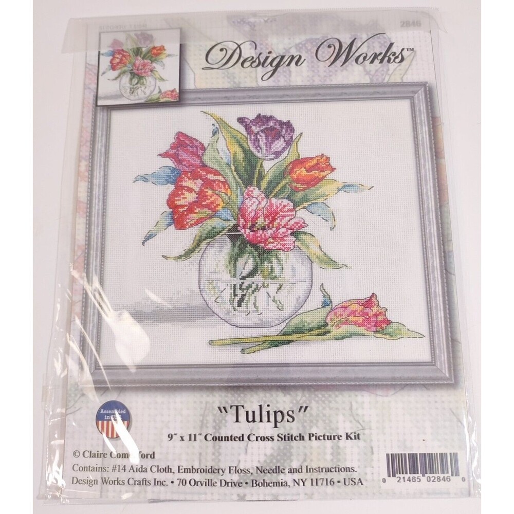 Design Works Tulips 2846 Cross Stitch Kit